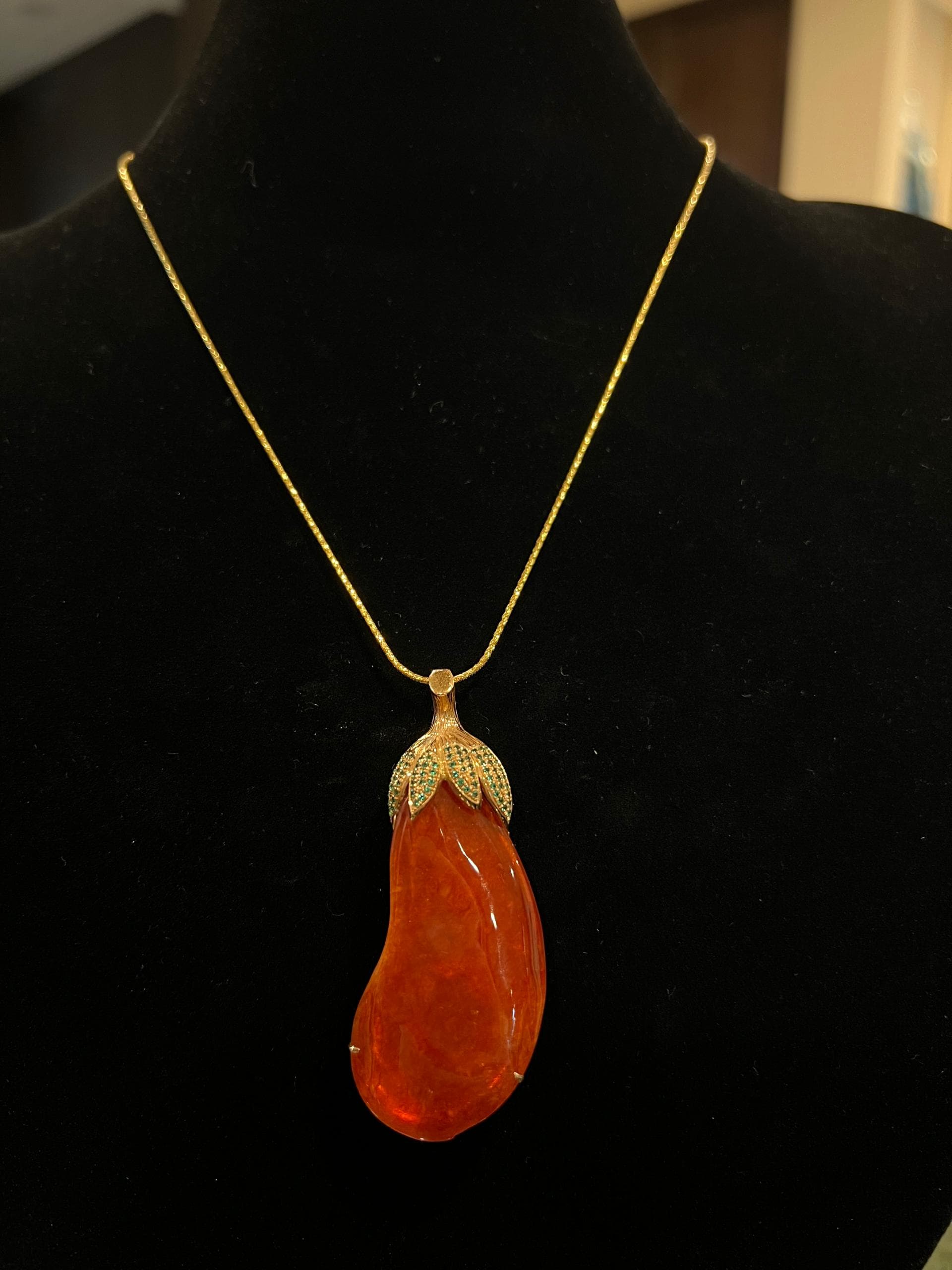 Client gold necklace 3