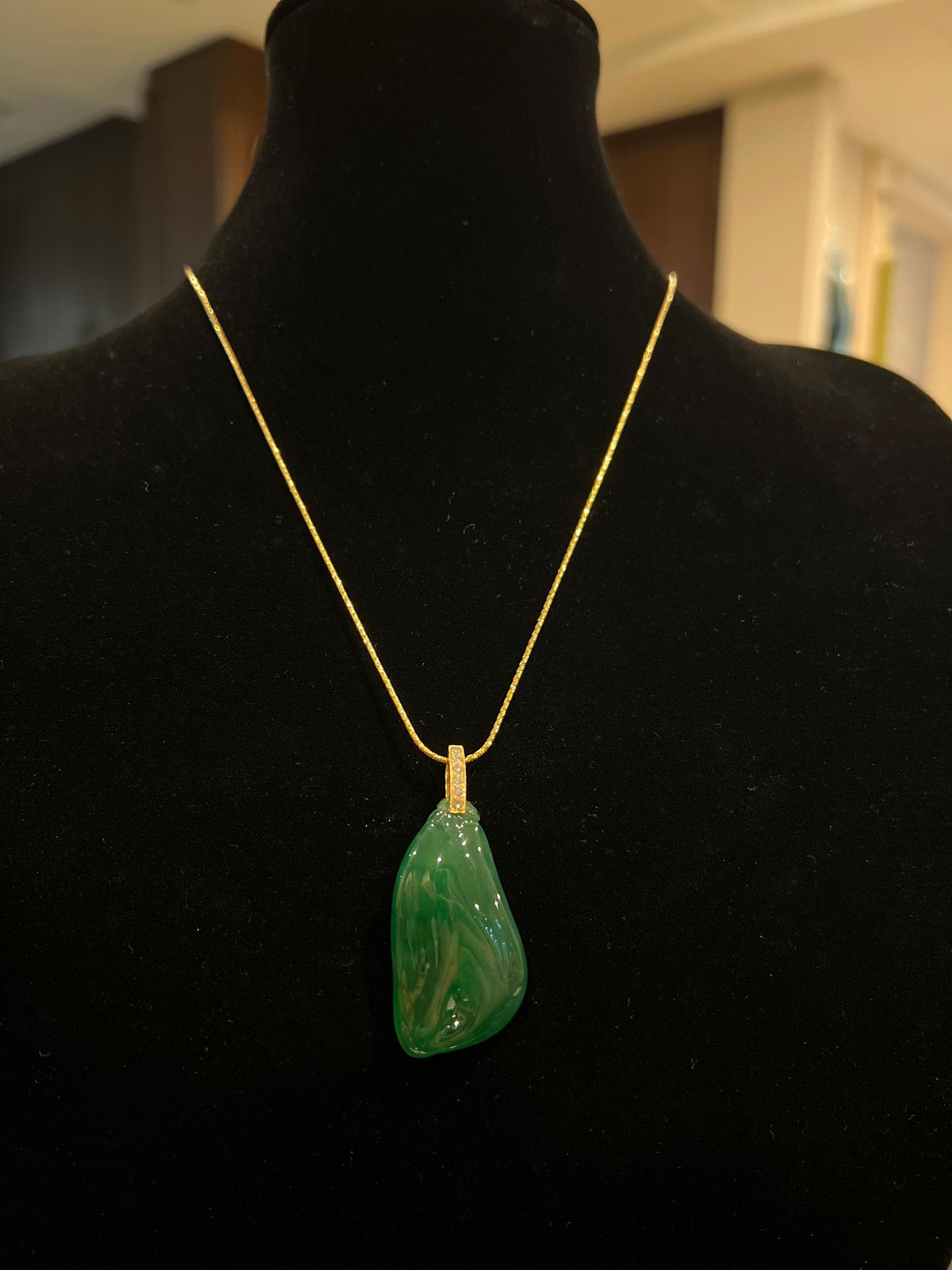 Client gold necklace 7